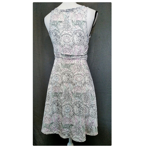 3/$30 Beauty & the Beast Disney Skater Dress - Picture 4 of 6